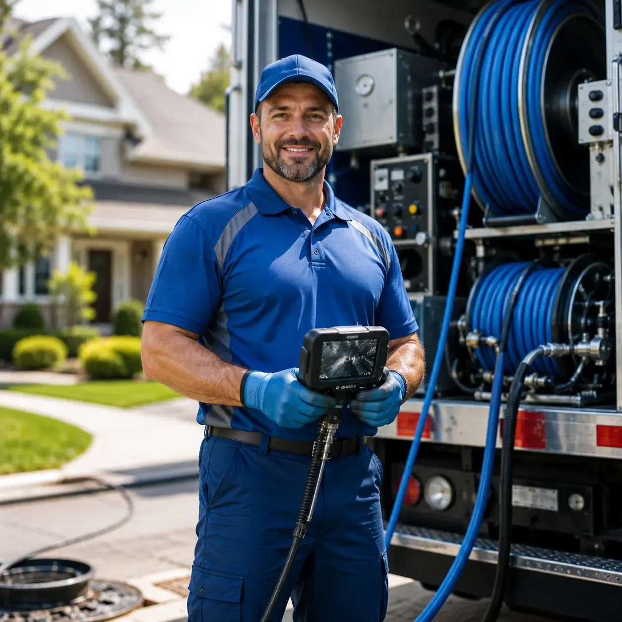 Local outdoor drain cleaning specialists in Lakewood, WI
